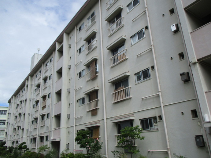 渦森団地4号館 大規模修繕工事