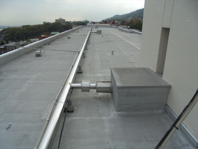 某マンション 屋上防水改修工事