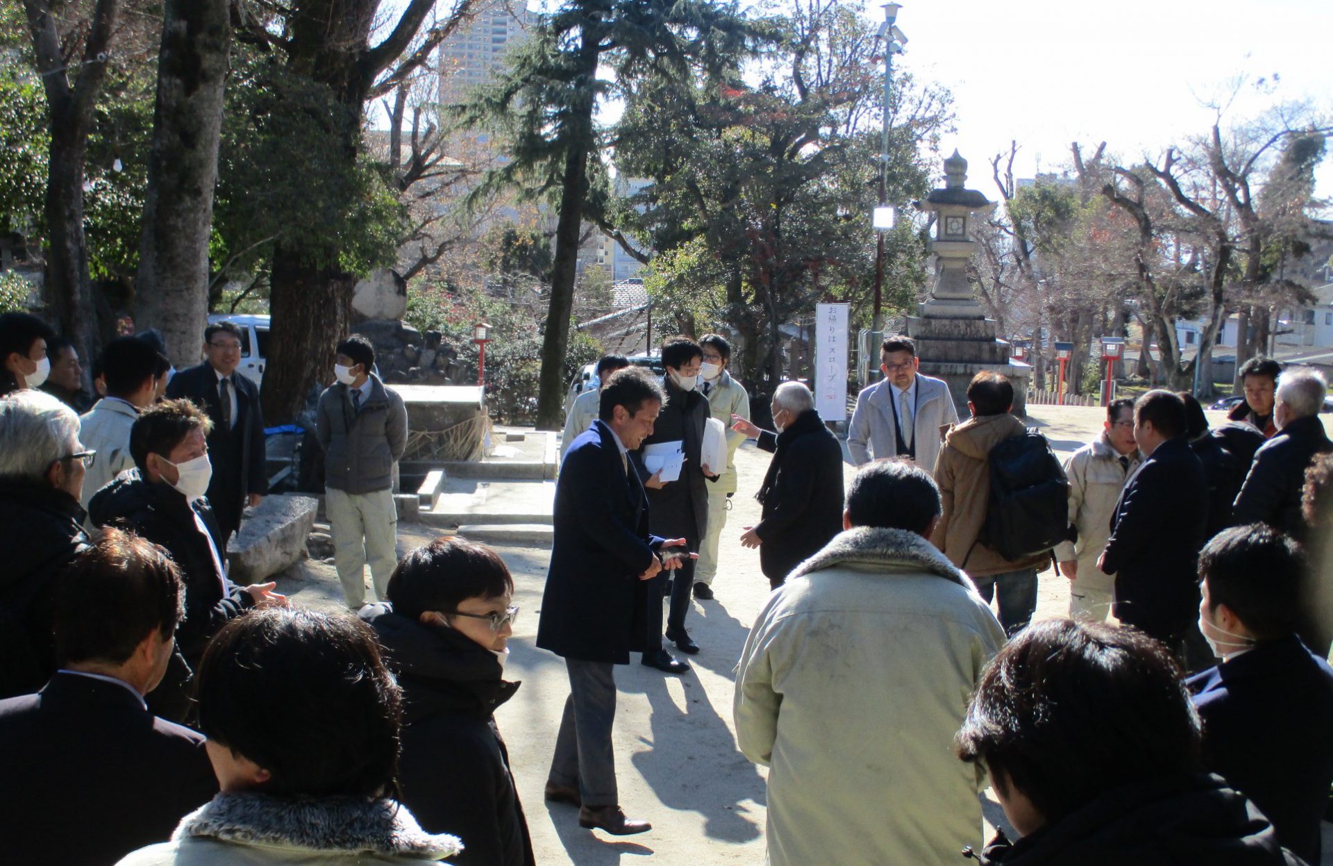 安全祈願祭を行いました