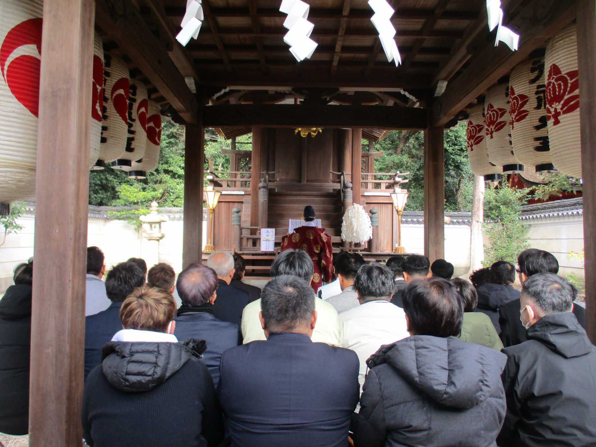 安全祈願祭を行いました